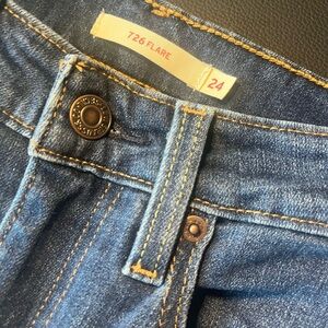 Levis 726 high rise flare 24
